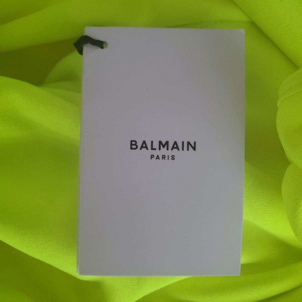 Balmain Ruched Cutout Mini Dress - Picture 6 of 6